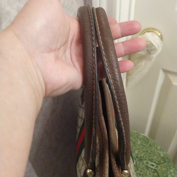 Gucci GG Supreme Monogram Web Tote - Picture 9 of 16